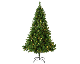 Imperial Pine Pre-Lit Christmas Tree - 210cm