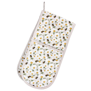 Daisy Bee Fabric Double Oven Glove