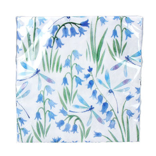 Bluebell Dragonfly Paper Napkin