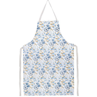 Blue Meadow Cotton Apron