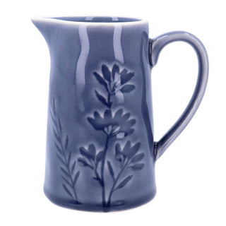 Blue Meadow Small Stoneware Jug