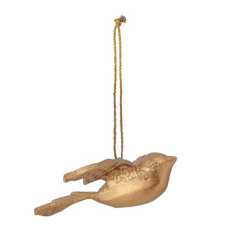 Gold Turtle Dove Tree Decoration