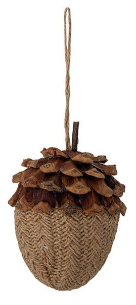 Nature Pinecone Tree Decoration Set of 3