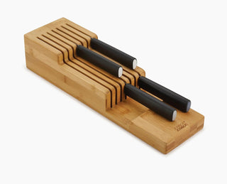 Drawerstore Bamboo 2-Tier Knife Organiser