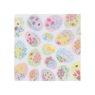 Pastel Easter Eggs Paper Napkins