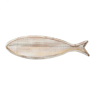 Ocean Fish Board In Rustic White