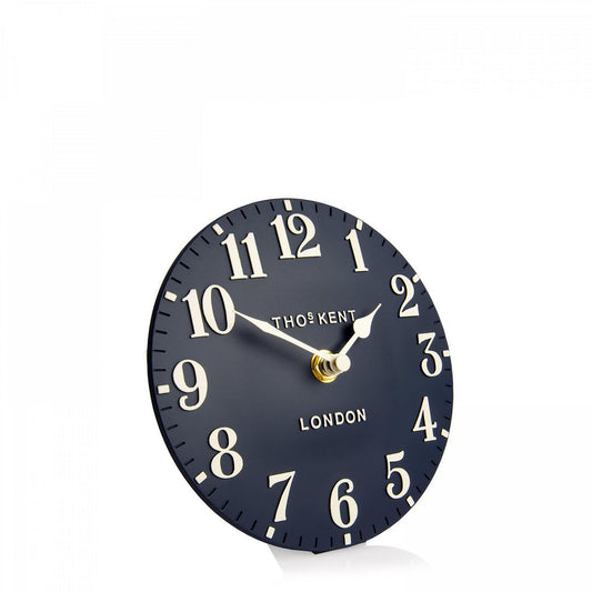 Arabic Mantel Clock Ink 6"