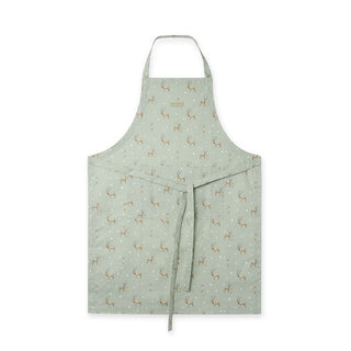 Christmas Stags Adult Apron