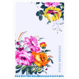 UW Amrapali Peony Cotton Tea Towel