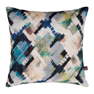 Axel 43x43cm Cushion Blue/ Green