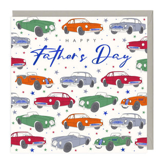 Bright Classic Cars Father's Day Card