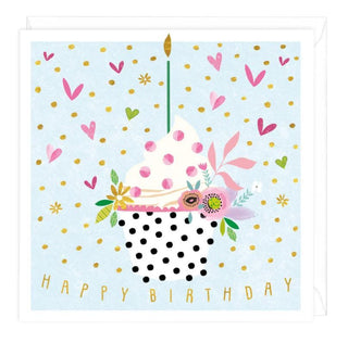 Scrumptious Cupcake Birthday Card