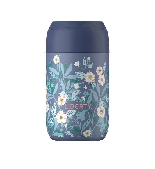 Chilly's 340ml Series 2 Coffee Cup Liberty  Blossom Whale Blue