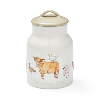 Buttercup Farm Ceramic Large Canister