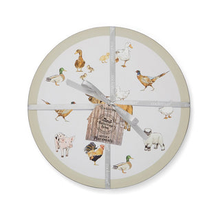 Buttercup Farm Round Placemats - Set of 4