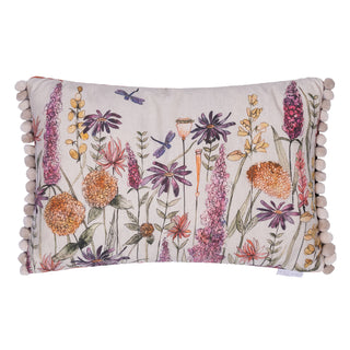 Florabunda Russet Rectangle Cushion 60 x 40cm