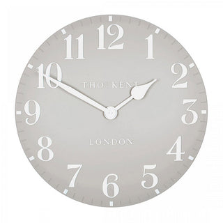 Arabic Wall Clock Dove Grey 20"