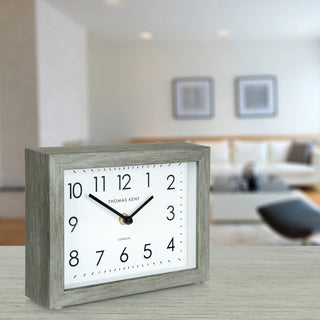 Smithfield Mantel Clock Limestone 7"