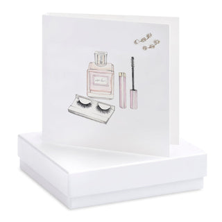 Boxed Make Up Earring Card