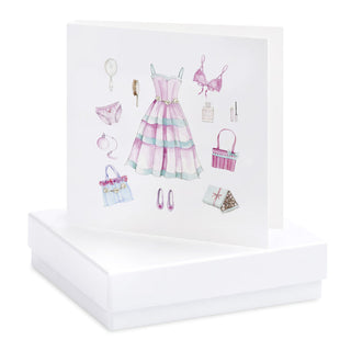 Boxed Girlie Earring Card