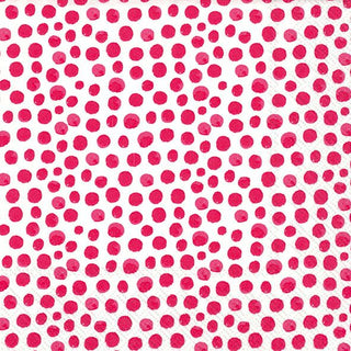 Funny Dots Light Rose Cocktail Napkins