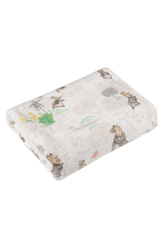 Peter Rabbit Classic 130X150 Fleece Throw