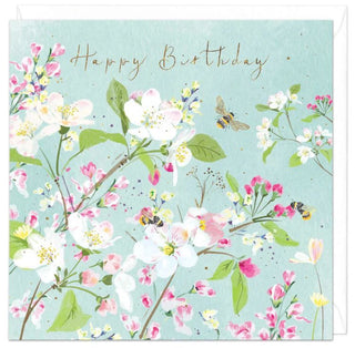 Blossoming Spring Birthday Card