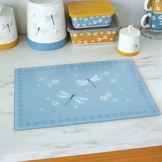 English Meadow Glass Medium Worktop Saver
