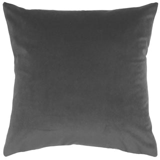 Forest Fox Repeat Feather Cushion Grey