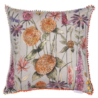 Florabunda Russett Square Cushion 55x55cm