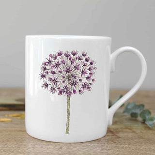 Allium Fine Bone China Mug in a Gift Box