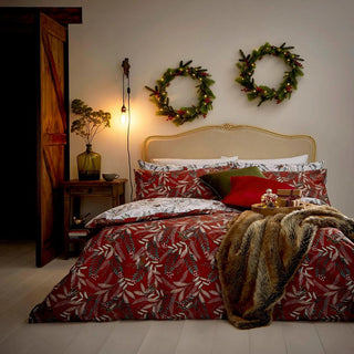 Festive Robin Duvet Cover Set - Single