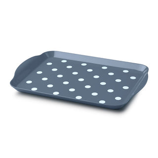 Small Dotty Tray (30x21cm) Petrol Blue