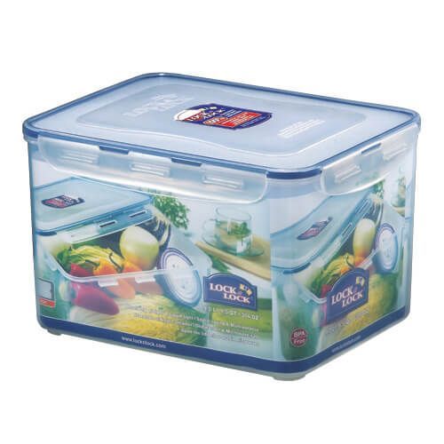HPL838 Classic Rectangular Container with Freshness Tray 9L