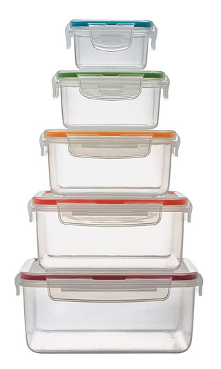 HPL980CLQ5 - 5 Piece Nestable Container Set