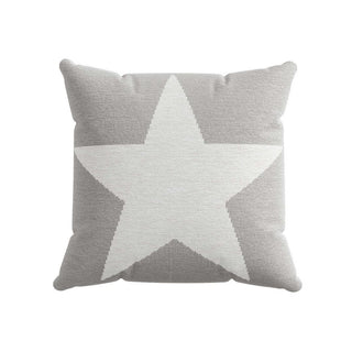 Long Island Star Cushion Grey