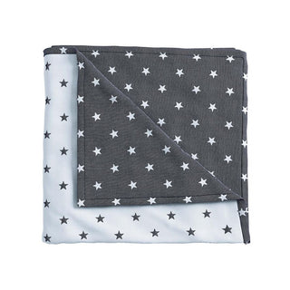 Long Island Star Woven Throw Grey