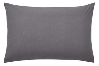 Plain Dye Charcoal Housewife Pillowcase