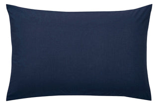 Plain Dye Navy Housewife Pillowcase
