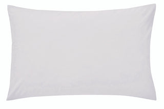 Plain Dye Silver Housewife Pillowcase