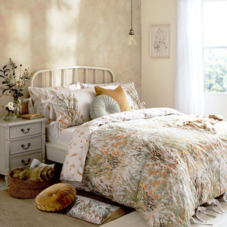 Harvest Super King Duvet Cover Set Ochre