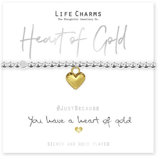 Have a Heart of Gold Bracelet