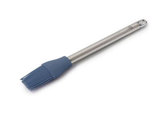 Brush Silicone S/S Handle Petrol Blue