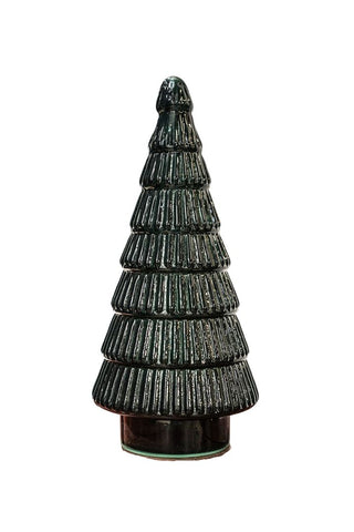 Juniper Evergreen Glass Tree Small