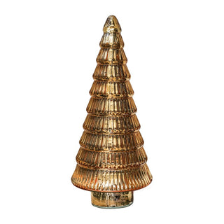 Juniper Gold Glass Tree Small