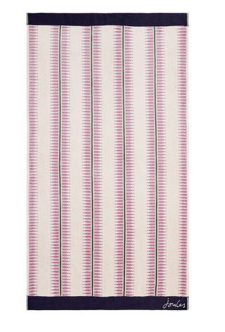 Fruity Stripe Bath Towel Oat