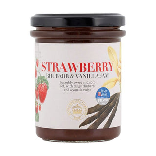 Strawberry, Rhubarb and Vanilla Jam