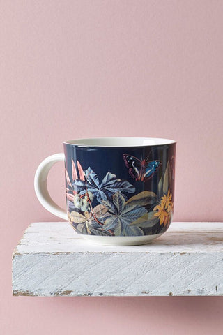 Midnight Floral Mug