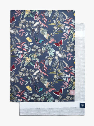 Midnight Floral Tea Towels (Set of 2)