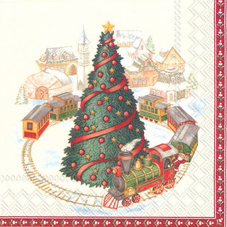 Christmas Train In Town (V&B) Napkins